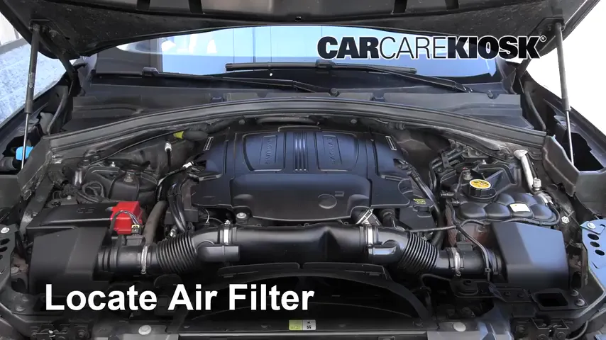 2017 Jaguar F-Pace Premium 3.0L V6 Supercharged Air Filter (Engine)